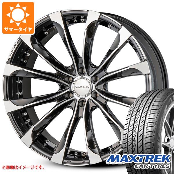 【タイヤ交換対象】ランドクルーザー300用 サマータイヤ マックストレック フォルティス T5 285/45R22 114V XL ヴァルド ジャレット J11-C 1/6 10.0-22 タイヤホイール4本セット