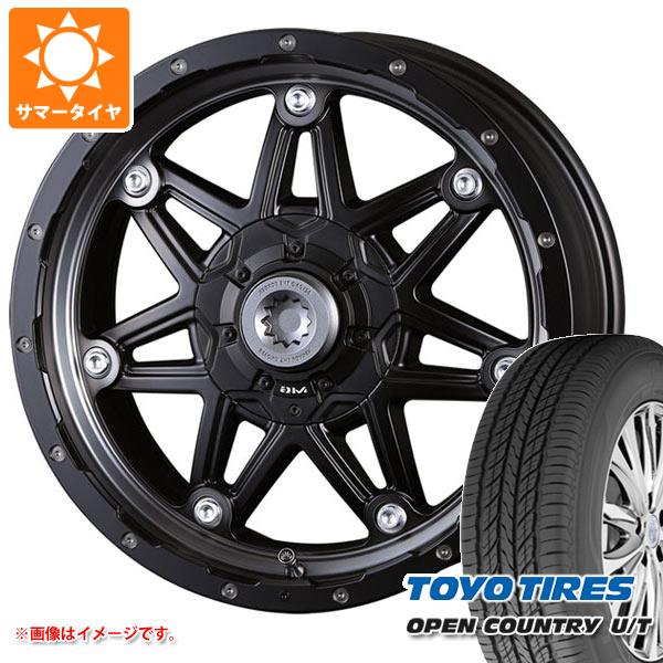 【タイヤ交換対象】デリカD:5用 サマータイヤ トーヨー オープンカントリー U/T 215/70R16 100H クリムソン MG ライカン 7.0-16 タイヤホイール4本セット