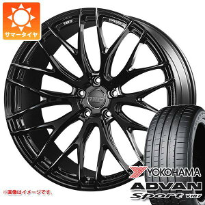 メルセデスベンツ W463 Gクラス用 サマータイヤ ヨコハマ アドバンスポーツV107 305/35R23 111Y XL TWS エクスリート 310M モノブロック タイヤホイール4本セット