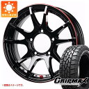 【タイヤ交換対象】5本セット ジムニー用 サマータイヤ グリップマックス マッドレイジ R/T MAX 175/80R16 91S ホワイトレター レイズ グラムライツ 57JV REV 5.5-16 タイヤホイール5本セット