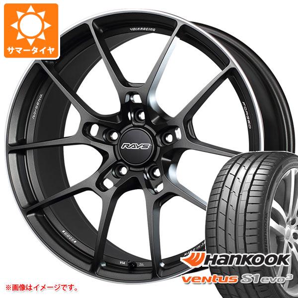 【タイヤ交換対象】2025年製 サマータイヤ 215/45R18 93Y XL ハンコック ベンタス S1 エボ3 K127 レイズ ボルクレーシング G025 7.5-18 タイヤホイール4本セット