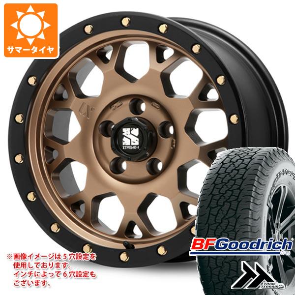 【タイヤ交換対象】エクリプスクロス GK系用 サマータイヤ BFグッドリッチ トレールテレーンT/A 225/65R17 102T アウトラインホワイトレター MLJ エクストリームJ XJ04 7.0-17 タイヤホイール4本セット