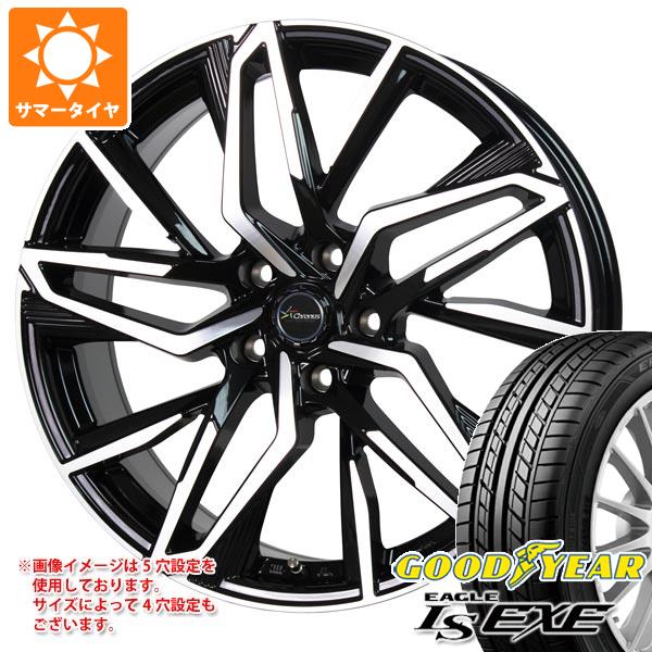 【タイヤ交換対象】2024年製 サマータイヤ 225/35R20 90W XL グッドイヤー イーグル LSエグゼ クロノス CH-112 8.0-20 タイヤホイール4本セット