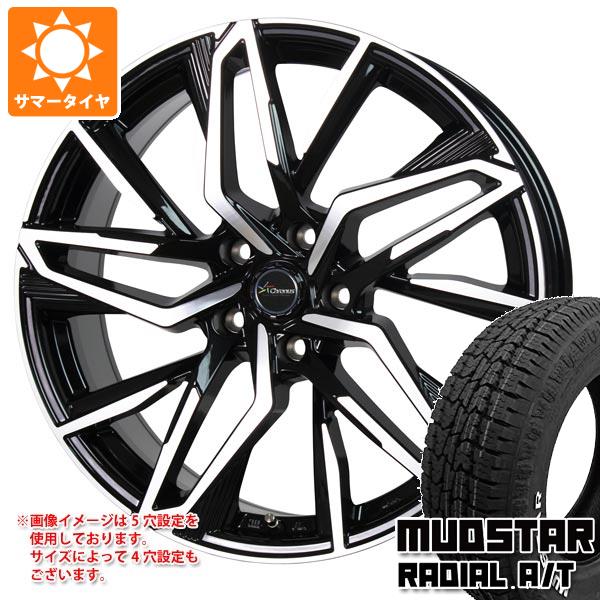 【タイヤ交換対象】サマータイヤ 175/65R14 82H マッドスター ラジアル A/T ホワイトレター クロノス CH-112 5.5-14 タイヤホイール4本セット