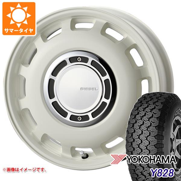 【タイヤ交換対象】サマータイヤ 175R14 6PR ヨコハマ Y828A (175/80R14 94/93N相当) コスミック クロスブラッド ディーゼル 4.5-14 タイヤホイール4本セット