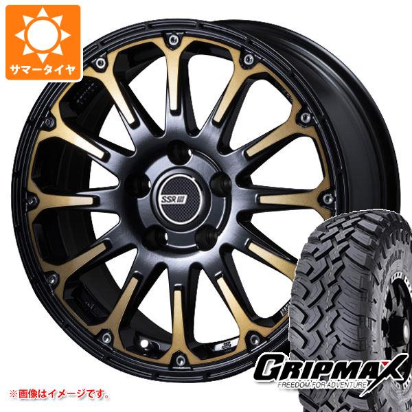 【タイヤ交換対象】ミツビシ エクリプスクロス GK系用 サマータイヤ グリップマックス マッドレイジ M/T LT235/70R16 106Q ホワイトレター SSR ディバイド FT 7.0-16 タイヤホイール4本セット