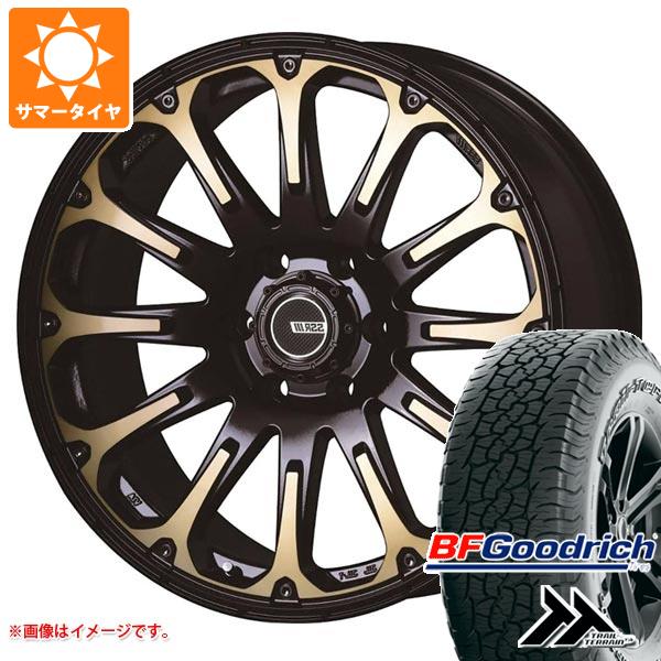 【タイヤ交換対象】ランドクルーザー プラド 150系用 サマータイヤ BFグッドリッチ トレールテレーンT/A 275/55R20 113T アウトラインホワイトレター SSR ディバイド FT 8.5-20 タイヤホイール4本セット