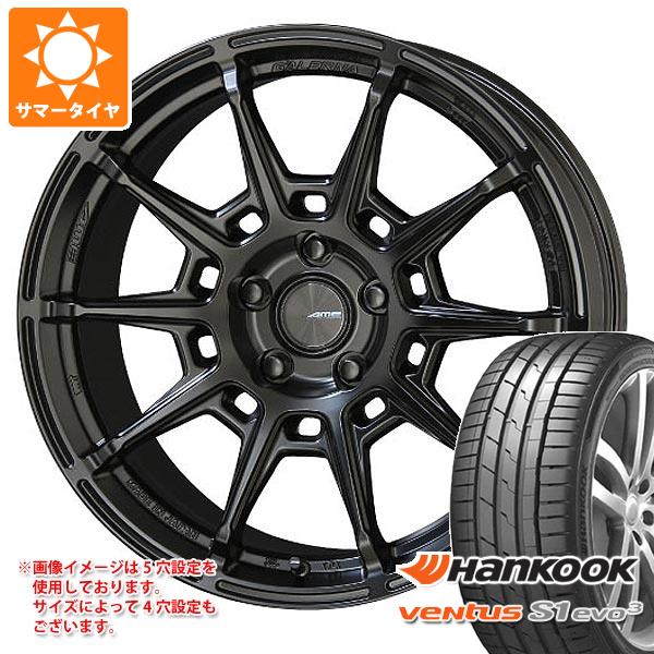 【タイヤ交換対象】2023年製 サマータイヤ 245/40R18 97Y XL ハンコック ベンタス S1 エボ3 K127 ガレルナ レフィーノ 8.5-18 タイヤホイール4本セット