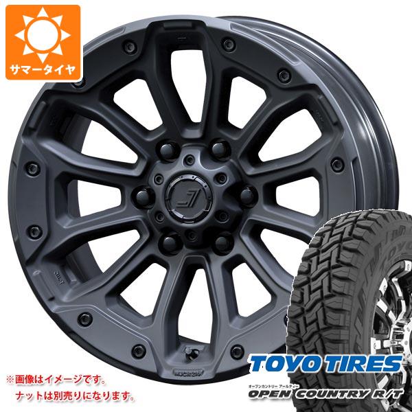 【タイヤ交換対象】5本セット FJクルーザー 10系用 サマータイヤ トーヨー オープンカントリー R/T LT265/70R17 112/109Q ホワイトレター ジェップセン MJCR 216 8.0-17 タイヤホイール5本セット