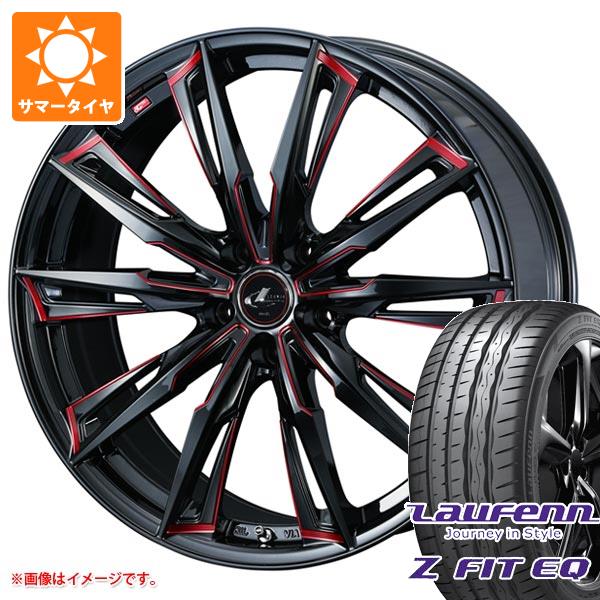 【タイヤ交換対象】サマータイヤ 245/35R19 93Y XL ラウフェン Zフィット EQ LK03 レオニス GX 8.0-19 タイヤホイール4本セット