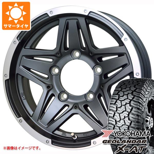 【タイヤ交換対象】スズキ ジムニーノマド JC74W用 2025年製 サマータイヤ ヨコハマ ジオランダー X-AT G016 LT235/70R16 104/101Q アウトラインホワイトレター マッドクロス JB-01 6.0-16 タイヤホイール4本セット