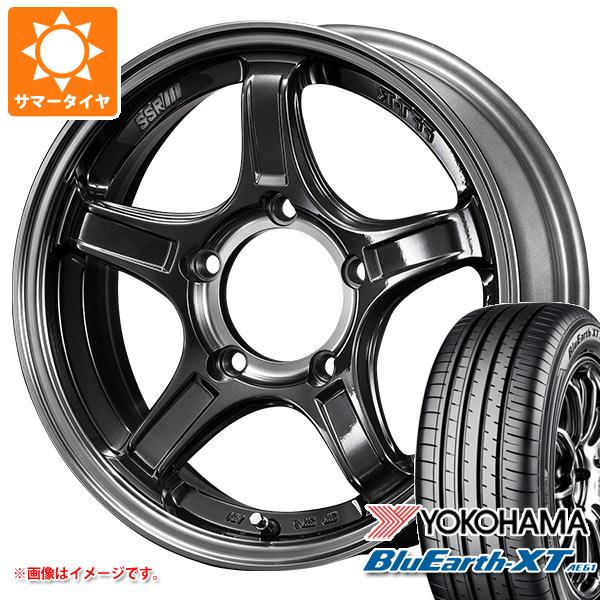 【タイヤ交換対象】5本セット ジムニー JB64W用 サマータイヤ ヨコハマ ブルーアースXT AE61 215/70R16 100H SSR ディバイド X03J 5.5-16 タイヤホイール5本セット