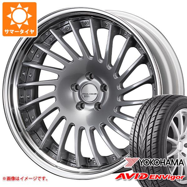【タイヤ交換対象】サマータイヤ 245/40R20 99W XL ヨコハマ エービッド エンビガー S321 SSR エグゼキューター CV05S 8.5-20 タイヤホイール4本セット