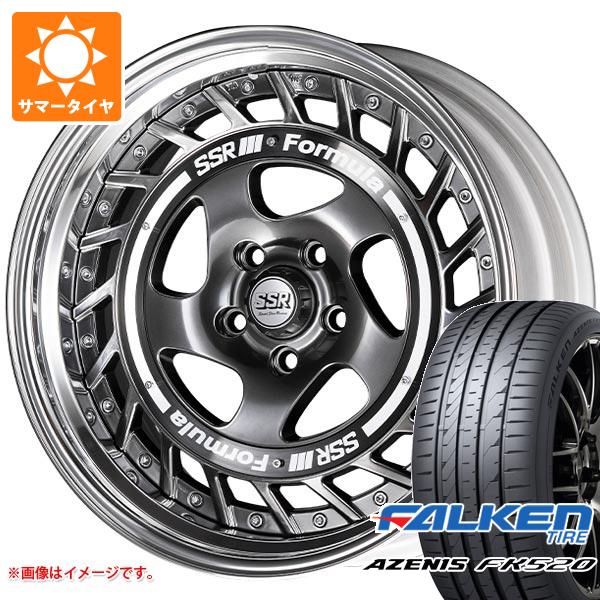 【タイヤ交換対象】サマータイヤ 235/50R18 101Y XL ファルケン アゼニス FK520L SSR フォーミュラ エアロスポーク 8.0-18 タイヤホイール4本セット