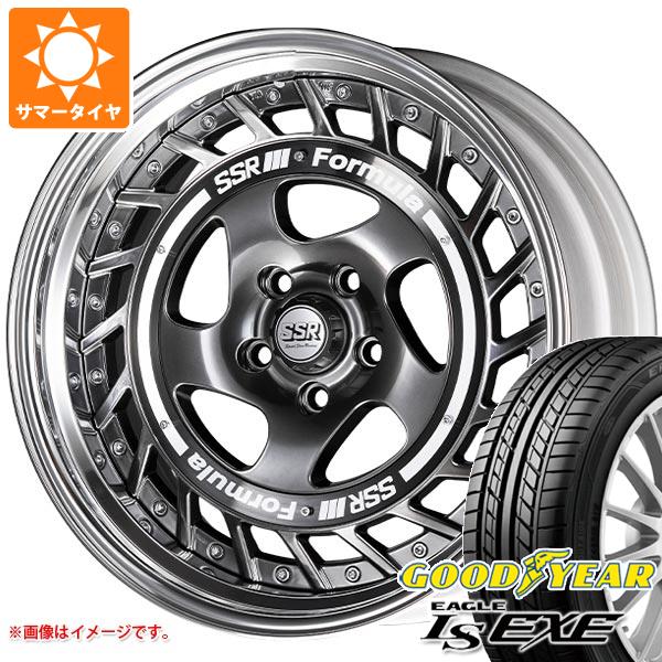 【タイヤ交換対象】サマータイヤ 215/45R18 89W グッドイヤー イーグル LSエグゼ SSR フォーミュラ エアロスポーク 7.0-18 タイヤホイール4本セット