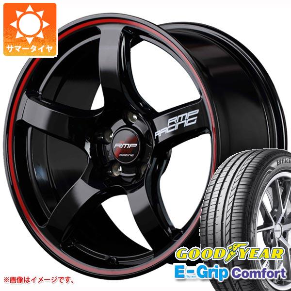 【タイヤ交換対象】アウディ A3 8V系用 サマータイヤ グッドイヤー エフィシエントグリップコンフォート 225/40R18 92W XL RMP レーシング R50 タイヤホイール4本セット