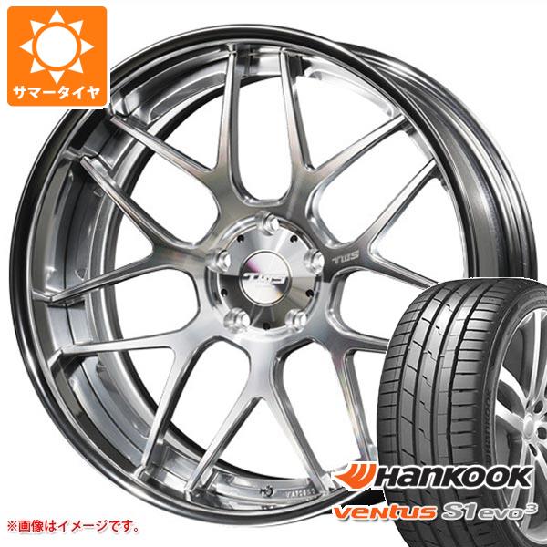 【タイヤ交換対象】2023年製 サマータイヤ 225/45R19 96Y XL ハンコック ベンタス S1 エボ3 K127 TWS ライツェント WX07 8.0-19 タイヤホイール4本セット