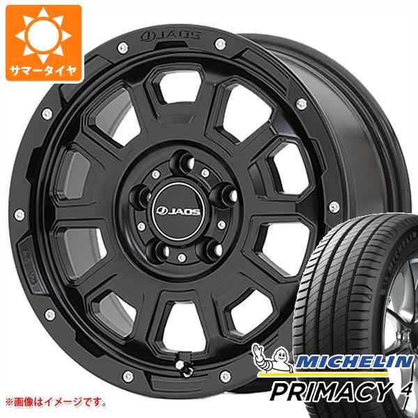 【タイヤ交換対象】エクリプスクロス GK系用 サマータイヤ ミシュラン プライマシー4 225/65R17 102H ジャオス アダマス BL5 7.5-17 タイヤホイール4本セット