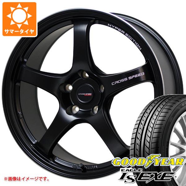 【タイヤ交換対象】サマータイヤ 245/40R18 97W XL グッドイヤー イーグル LSエグゼ クロススピード ハイパーエディション CR5 8.5-18 タイヤホイール4本セット