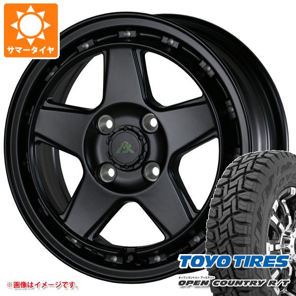 【タイヤ交換対象】サマータイヤ 155/65R14 75Q トーヨー オープンカントリー R/T ブラックレター ドゥオール フェニーチェ クロス XC5 5.0-14 タイヤホイール4本セット