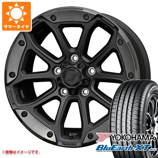 【タイヤ交換対象】T32エクストレイル用 サマータイヤ ヨコハマ ブルーアースXT AE61 225/65R17 106V XL ジェップセン MJCR 216 8.0-17 タイヤホイール4本セット