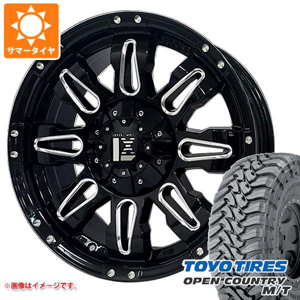 【タイヤ交換対象】ジープ ラングラー JK/JL系用 サマータイヤ トーヨー オープンカントリー M/T 35x12.50R20 LT 121Q ブラックレター オフビート レクセル バレーノ オフロードスタイル タイヤホイール4本セット