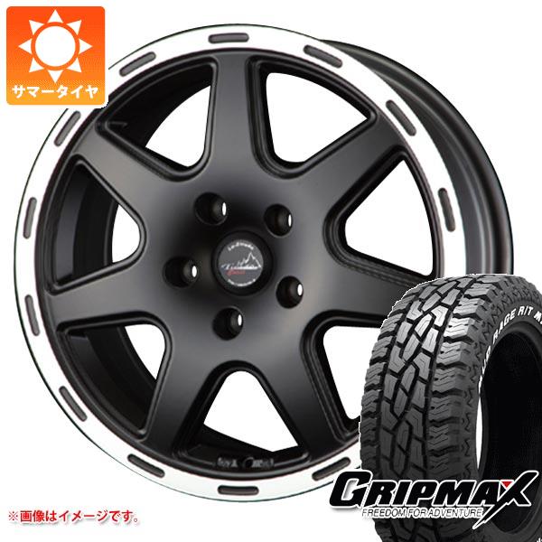 【タイヤ交換対象】ジープ ラングラー JK/JL系用 サマータイヤ グリップマックス マッドレイジ R/T MAX LT275/70R17 121/118Q ホワイトレター ラ・ストラーダ ティラード クロス タイヤホイール4本セット