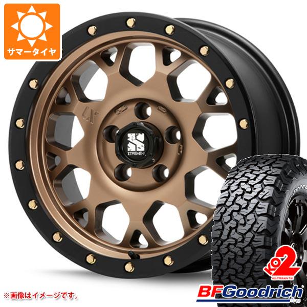 キーワード285/70R17 285/70-17 2857017 505868 17インチ sum1509bfgatko2 All-Terrain T/A KO2 BFGoodrich BFG グッドリッチ AllTerrain A/T 正規品 wh2mj06xj04mbw MLJ X TREME-J XJ04 輸入車用 4本セット j27121p JEEP Wrangler JLラングラー JKラングラー ルビコン RUBICON サハラ rangura- summertire タイヤ取付対象 タイヤ取付可能 タイヤ交換可能ホイールスペックメーカー名MLJエムエルジェイホイール名X TREME-J XJ04エクストリームJ XJ04タイプ1ピース 輸入車用カラーマットブロンズブラックリム(MBR)センターキャップ付属ボルト/ナット純正ナット使用不可×ハブリング不要純正キャップ使用不可補足※2022年以降のJLラングラーはTPMS装着車になります。ホイールサイズ備 考7.0-17 5/127 +35適合車情報・掲載の車種は、純正タイヤサイズと一般的なインチアップサイズに基づいたデータです。・車両の年式・型式・グレードなどにより装着サイズが異なる場合があります。ジープラングラー JK系 2007年〜 JL系 2018年〜