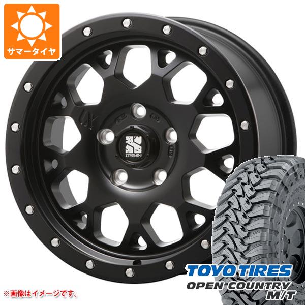 【タイヤ交換対象】5本セット ジープ ラングラー JK/JL系用 サマータイヤ トーヨー オープンカントリー M/T 35x12.50R17 LT 121P ブラックレター MLJ エクストリームJ XJ04 タイヤホイール5本セット