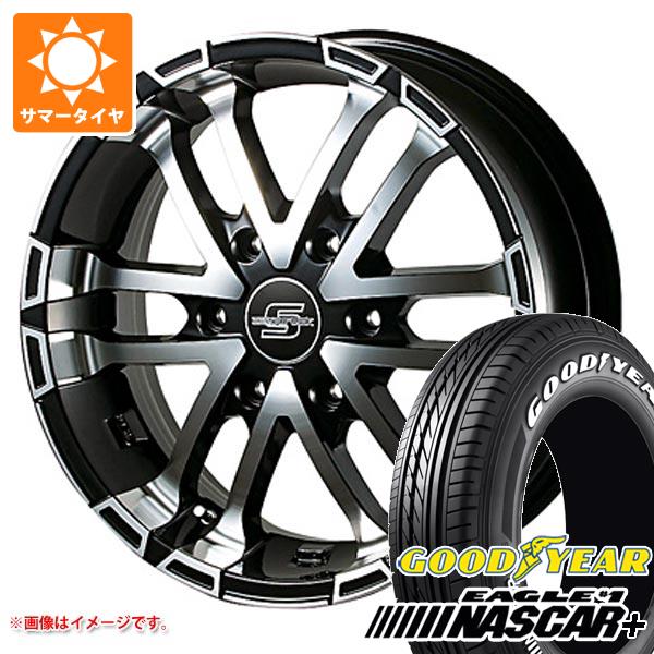 【タイヤ交換対象】ハイエース 200系用 2026年製 サマータイヤ グッドイヤー イーグル ＃1 ナスカープラス 215/65R16C 109/107R ホワイトレター ゼロブレイクS 6.5-16 タイヤホイール4本セット