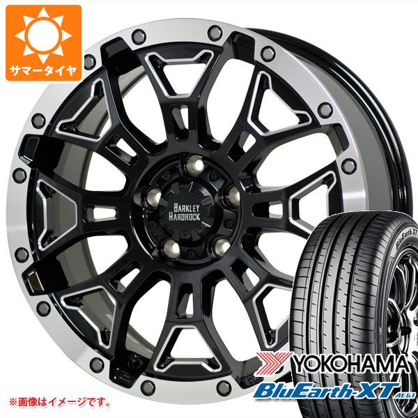 【タイヤ交換対象】エクリプスクロス GK系用 サマータイヤ ヨコハマ ブルーアースXT AE61 215/70R16 100H バークレイハードロック エルバート 7.0-16 タイヤホイール4本セット