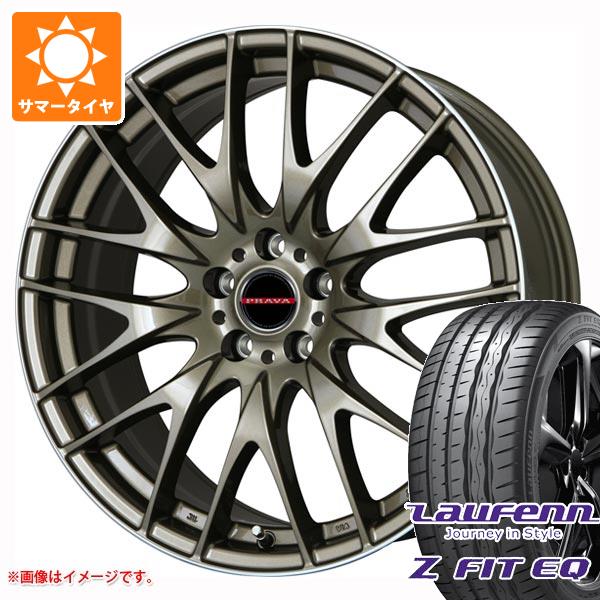 【タイヤ交換対象】サマータイヤ 235/35R19 91Y XL ラウフェン Zフィット EQ LK03 レイシーン プラバ 9M 8.0-19 タイヤホイール4本セット