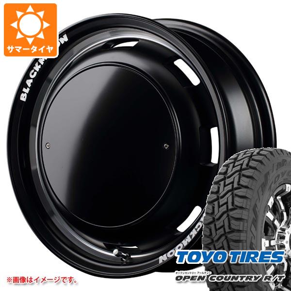 【タイヤ交換対象】エブリイワゴン DA17W用 2025年製 サマータイヤ トーヨー オープンカントリー R/T 165/80R14 97/95N ホワイトレター ガルシア シスコ ブラックムーンエディション 4.5-14 タイヤホイール4本セット