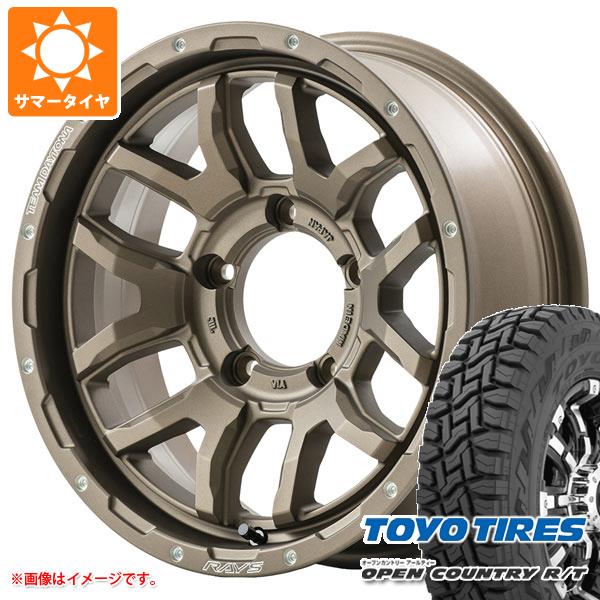 RAYS 【欠品次回6月末】 レイズ デイトナ FDX-J DAYTONA ホイール 16 X 5.5J +0 5穴 139.7 TOYOTIRES オープンカントリー UT OPEN COUNTRY U/T サマータイヤ 215/65R16 ジムニー