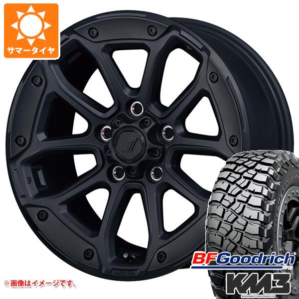 【タイヤ交換対象】5本セット ジープ ラングラー JK/JL系用 サマータイヤ BFグッドリッチ マッドテレーンT/A KM3 LT265/70R17 121/118Q ジェップセン MJCR 216 タイヤホイール5本セット