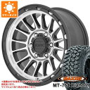 【タイヤ交換対象】サマータイヤ 265/70R17 118/115Q 8PR マキシス MT-764 ビッグホーン ホワイトレター KMC KM542 インパクト 8.0-17 タイヤホイール4本セット