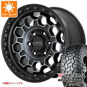 【タイヤ交換対象】FJクルーザー 10系用 サマータイヤ ヨコハマ ジオランダー X-AT G016 LT285/70R17 121/118Q ブラックレター KMC KM545 トレック 8.0-17 タイヤホイール4本セット