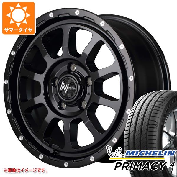 【タイヤ交換対象】デリカD:5用 サマータイヤ ミシュラン プライマシー4 225/65R17 102H ナイトロパワー M10 パーシング 7.0-17 タイヤホイール4本セット