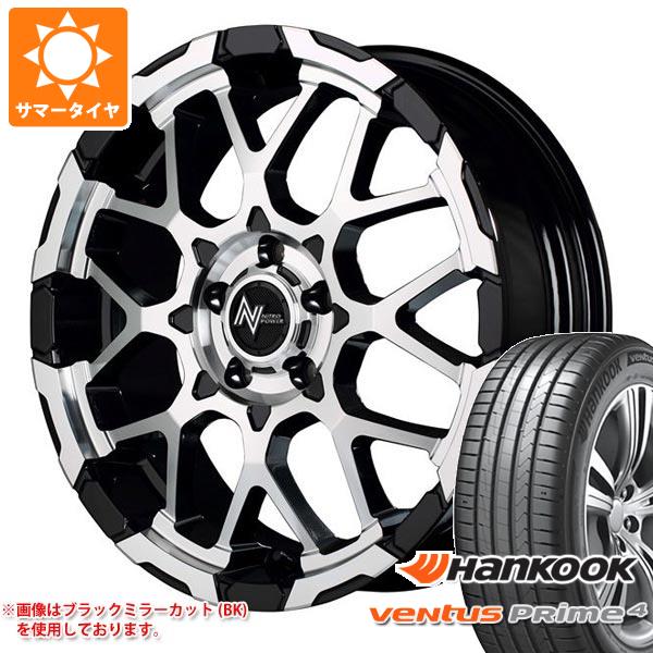 【タイヤ交換対象】T31エクストレイル用 サマータイヤ ハンコック ベンタス プライム4 K135 215/65R16 102H XL K135A ナイトロパワー M28 バレット 7.0-16 タイヤホイール4本セット