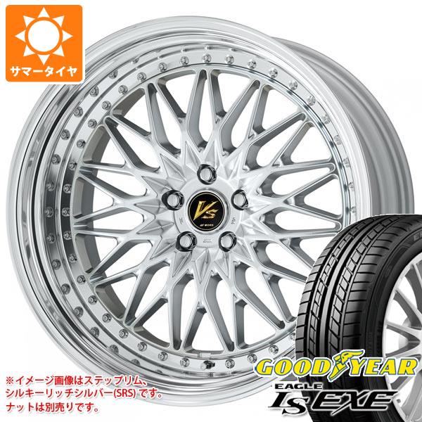 【タイヤ交換対象】サマータイヤ 215/35R19 85W XL グッドイヤー イーグル LSエグゼ ワーク VS XV 7.5-19 タイヤホイール4本セット