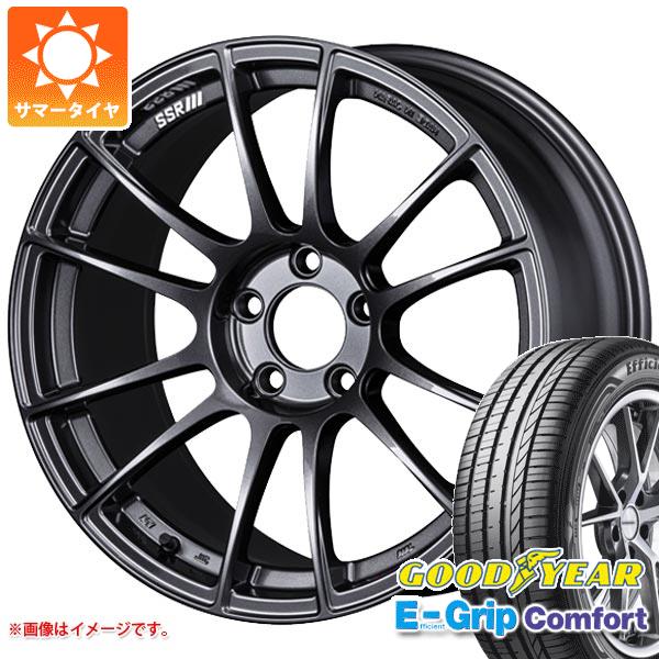 【タイヤ交換対象】サマータイヤ 215/40R18 89W XL グッドイヤー エフィシエントグリップコンフォート SSR GTX04 7.5-18 タイヤホイール4本セット