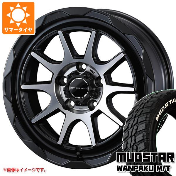 【タイヤ交換対象】エクリプスクロス GK系用 サマータイヤ マッドスター ワンパク M/T 235/70R16 106S ホワイトレター マッドヴァンス06 7.0-16 タイヤホイール4本セット