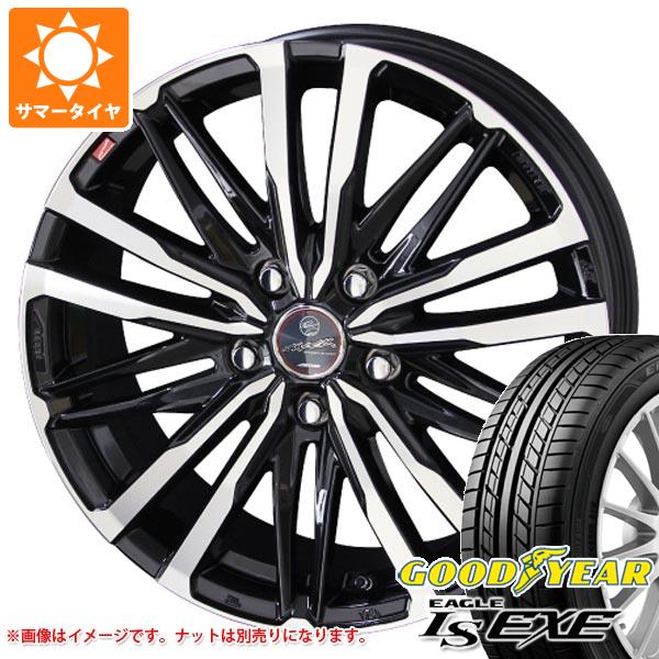 【タイヤ交換対象】サマータイヤ 205/50R17 93V XL グッドイヤー イーグル LSエグゼ スマック クレスト 7.0-17 タイヤホイール4本セット