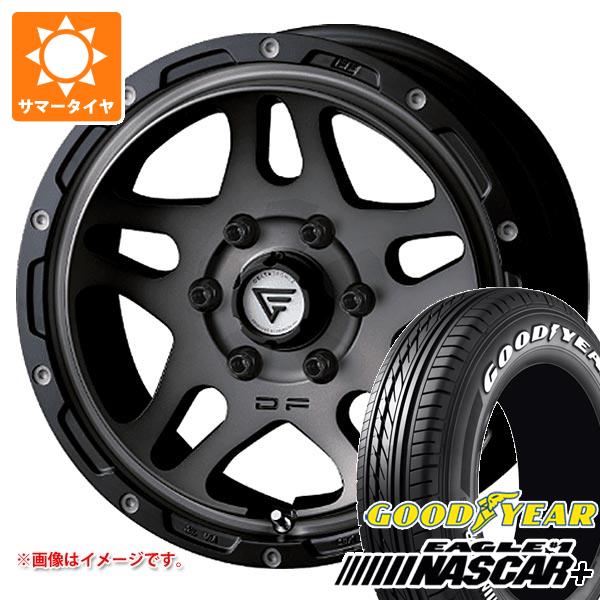 【タイヤ交換対象】トヨタ ハイエース 200系用 2026年製 サマータイヤ グッドイヤー イーグル ＃1 ナスカープラス 215/65R16C 109/107R ホワイトレター デルタフォース オーバーランダー 7.0-16 タイヤホイール4本セット