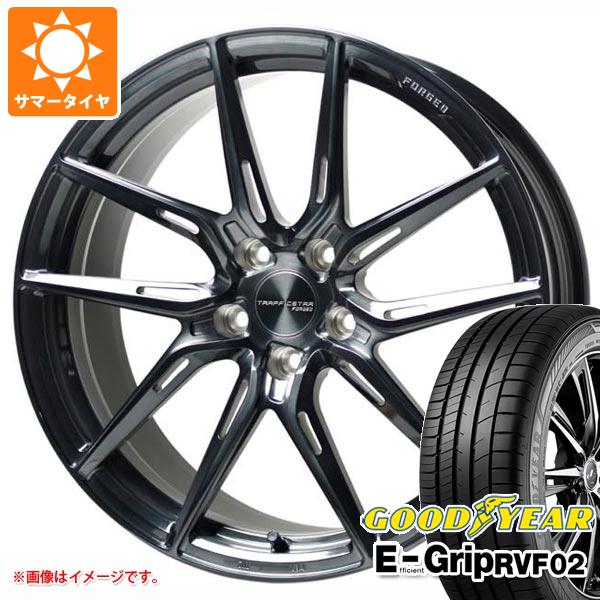 【タイヤ交換対象】サマータイヤ 225/55R19 103W XL グッドイヤー エフィシエントグリップ RVF02 トラフィックスター フォージド TSF-02 8.0-19 タイヤホイール4本セット