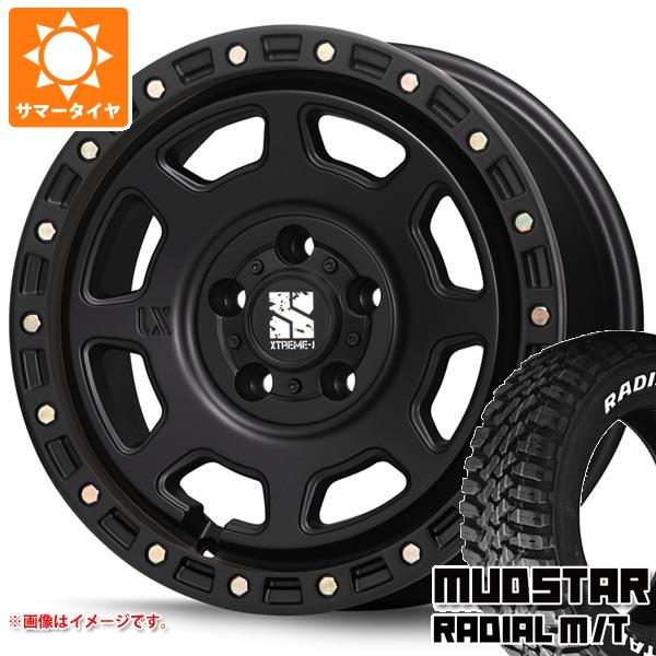 【タイヤ交換対象】CX-5 KE/KF系用 サマータイヤ マッドスター ラジアル M/T 225/70R16 103S ホワイトレター MLJ エクストリームJ XJ07 7.0-16 タイヤホイール4本セット