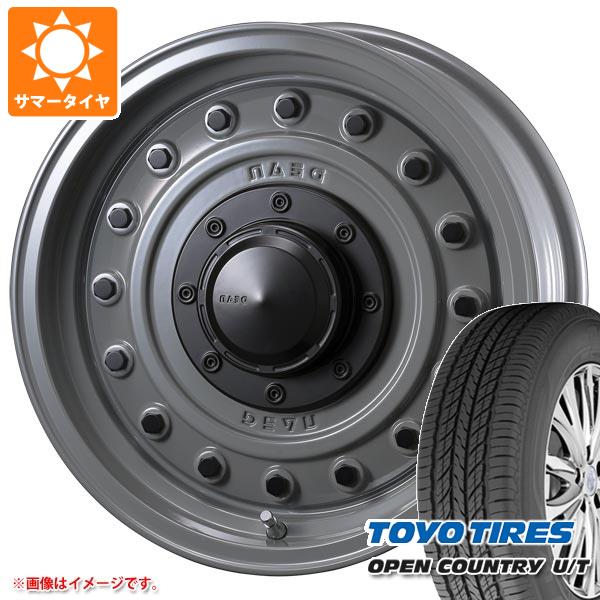 【タイヤ交換対象】T31エクストレイル用 サマータイヤ トーヨー オープンカントリー U/T 215/70R16 100H クリムソン ディーン コロラド 7.0-16 タイヤホイール4本セット