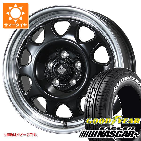 【タイヤ交換対象】T31エクストレイル用 2025年製 サマータイヤ グッドイヤー イーグル ＃1 ナスカープラス 215/65R16C 109/107R ホワイトレター ランドフット SWZ 7.0-16 タイヤホイール4本セット
