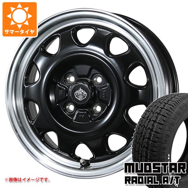 【タイヤ交換対象】ライズ用 サマータイヤ マッドスター ラジアル A/T 215/65R16C 109/107L ホワイトレター ランドフット SWZ 6.0-16 タイヤホイール4本セット