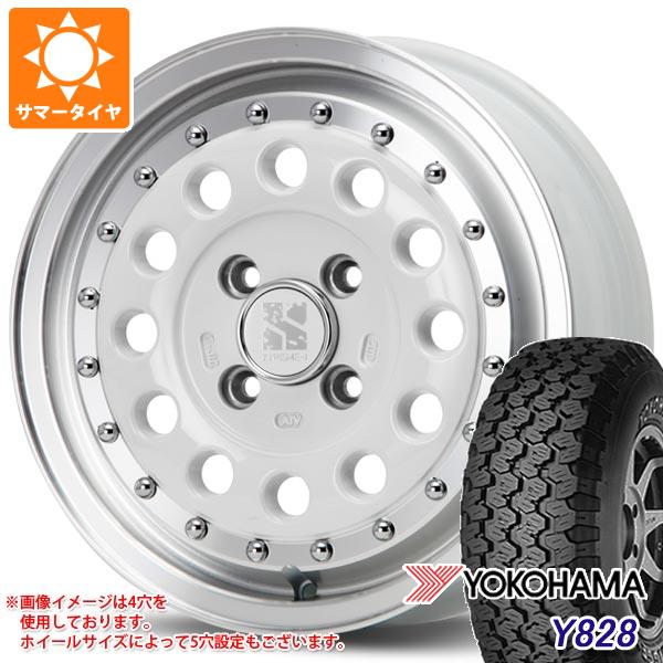 【タイヤ交換対象】サマータイヤ 175R14 6PR ヨコハマ Y828A (175/80R14 94/93N相当) MLJ エクストリームJ ラギッド 5.0-14 タイヤホイール4本セット